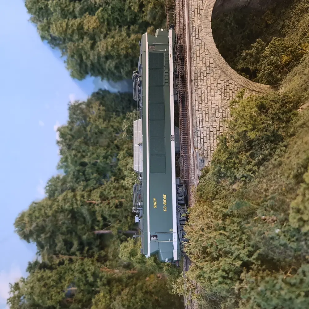 Locomotive électrique CC 6548 - LS Models 10326 - HO 1/87 - SNCF - Ep IV - Analogique - 2R - 5