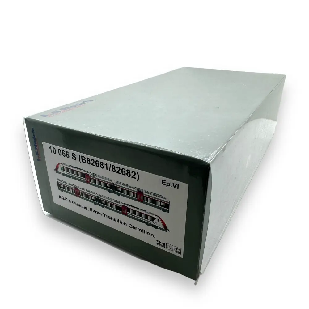 Rame automotrice diesel AGC B82681/82682 - LS Models 10066S - HO 1/87 - SNCF - Ep VI - Digital sound - 2R - 15