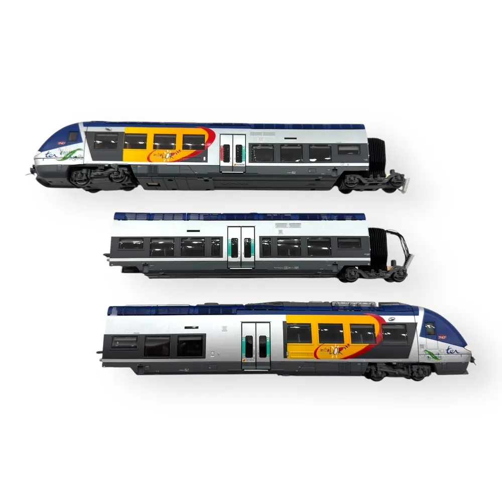 Rame automotrice AGC X 76743/76744 - Ls Models 10075 - HO 1/87 - SNCF - EP V / VI - 4