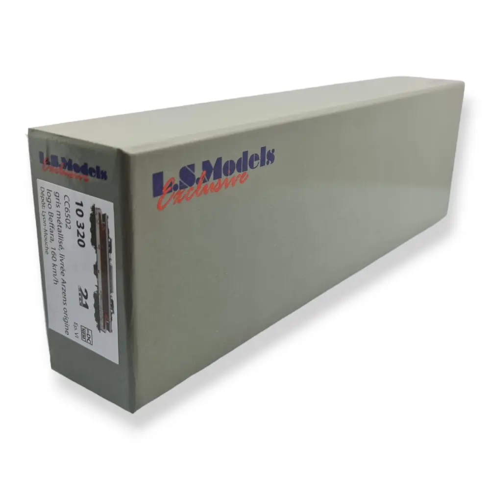 Locomotive électrique CC 6502 - Ls Models 10320 - SNCF - HO 1/87 - 4