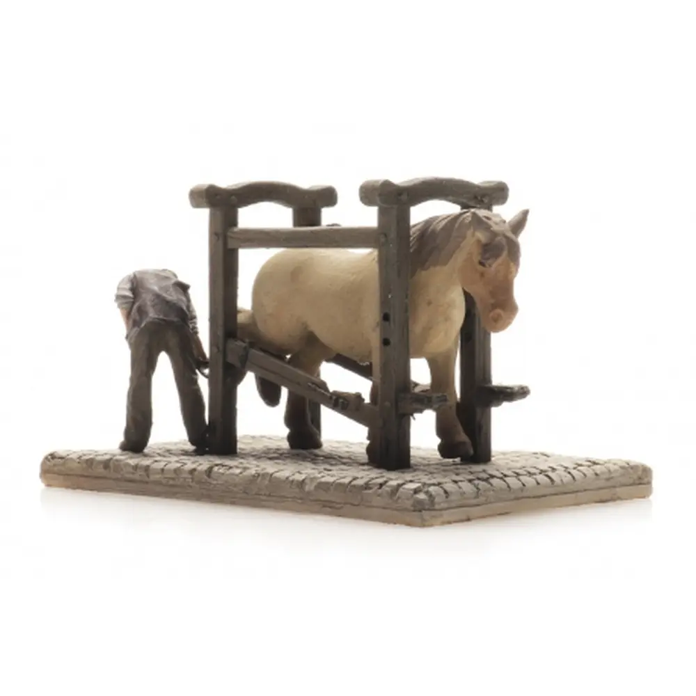 Maréchal ferrant et cheval - Artitec 387.431 - HO 1/87 - 2