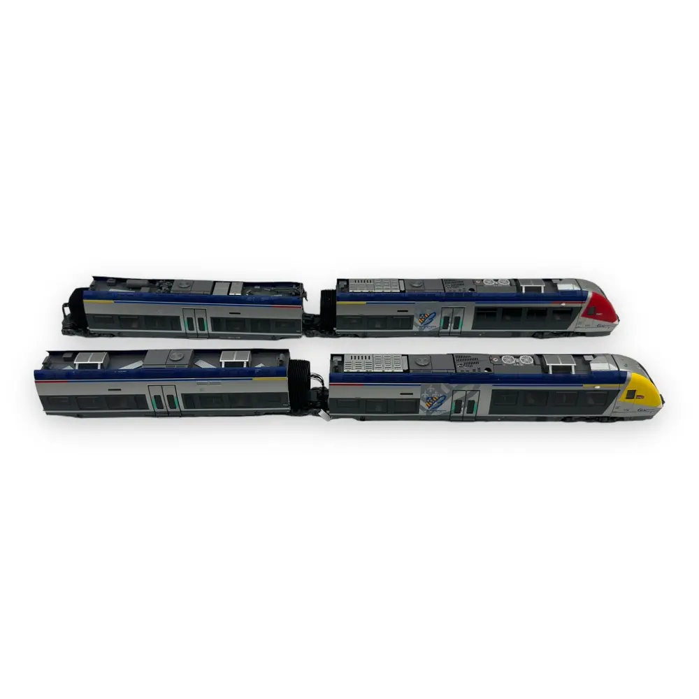 Rame automotrice AGC B81777/B81778 - Ls Models 10088 - HO 1/87 - SNCF - Ep V/VI - 2R - 3