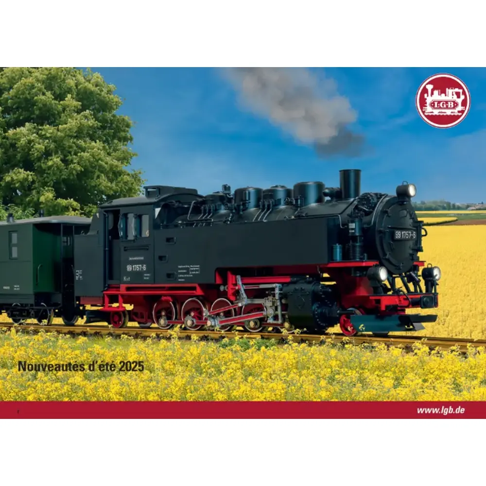 Catalogue nouveautés 2025 et dépliant été 2025 - LGB LG-DEP-2025 - G - Français - 2