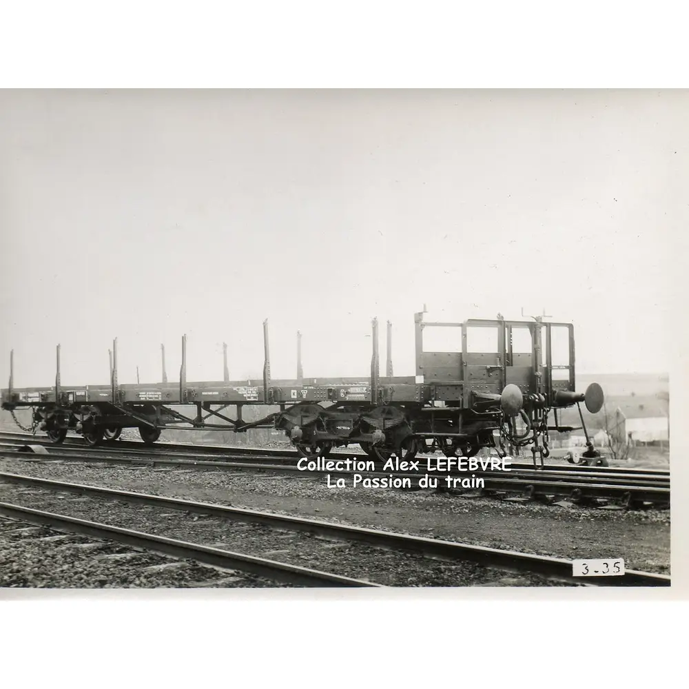 Wagon plat à ranchers Rrywf 611172 (Armistice 1918) - Schnellenkamp 26330-2 - 0 1/43 - SNCF - Ep IIIa - 2R - 3