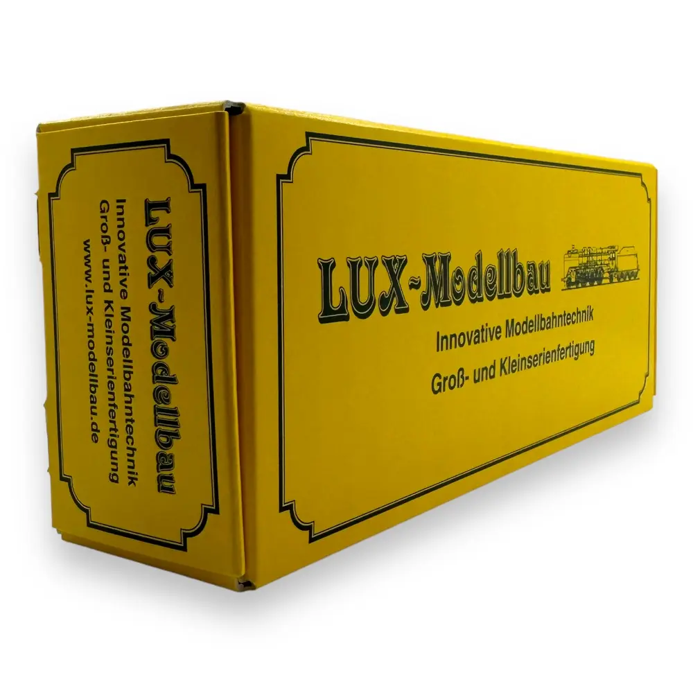 Wagon nettoyeur de rails Lux-Modellbau 9136 - HO 1/87 - 3 rails - avec système MLR-1 - 4