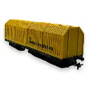Wagon nettoyeur de rails Lux-Modellbau 9136 - HO 1/87 - 3 rails - avec système MLR-1 - 2