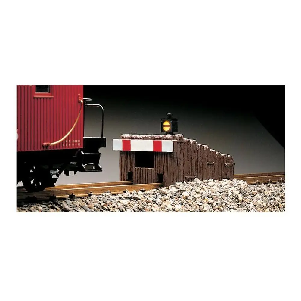 Butoir éclairé LGB 10310 - G : 1/22.5 - Fixé sur des éléments de voie droits - 2