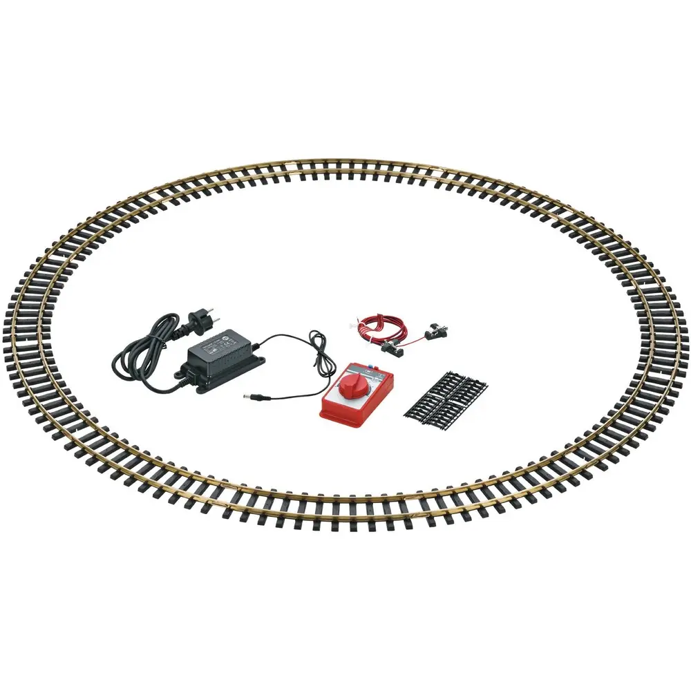 Coffret de rails et modules digitaux LGB 19904 - G 1/22.5 - Surface 1290 mm - 2