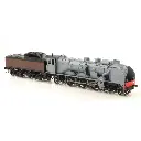 Locomotive à Vapeur - Pacific Chapelon - 231E 17 + Tender 37A 83 - Dépôt de Calais - SNCF - Vert et Noir - HO 1/87 - 2