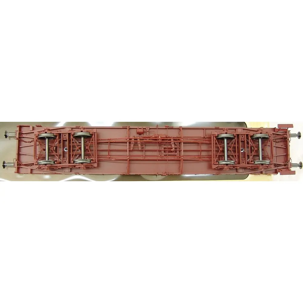 Wagon plat à ranchers Rrywf 611172 (Armistice 1918) - Schnellenkamp 26330-2 - 0 1/43 - SNCF - Ep IIIa - 2R - 4