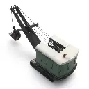 Excavatrice Bucyrus RB-17 - ARTITEC 387.260 - HO 1/87  - 3