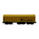 Wagon nettoyeur de rails Lux-Modellbau 9136 - HO 1/87 - 3 rails - avec système MLR-1 - 3