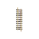 Rail droit LGB 10000 - G : 1/22.5 - Longueur 300 mm - Code 332 - Écartement 45 mm - 2