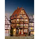 Grande Maison à colombages avec oriel Kibri 38902 HO 1/87 - 4