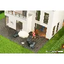 Villa moderne avec balcon KIBRI 38338 - HO 1/87 - Kit polyplate - 8