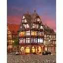 Grande Maison de ville à colombages KIBRI 38450 - HO 1/87 - 4