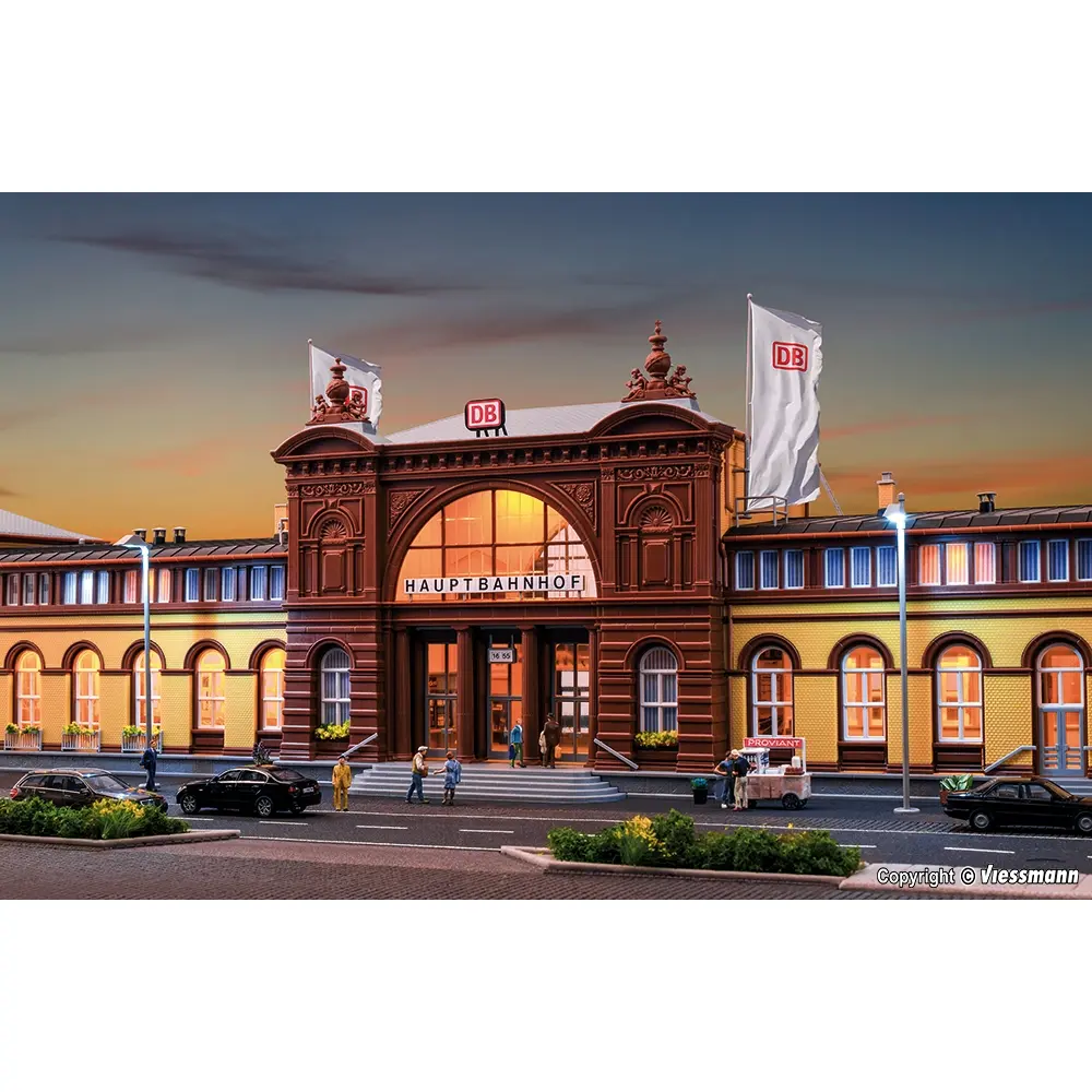 Gare de Bonn - KIBRI 39373 - HO 1/87 - 985 x 255 x 230 mm - 4