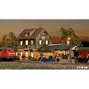 Gare "Dettingen" - KIBRI 39507 - HO 1/87 - 345 x 125 x 140 mm - 4