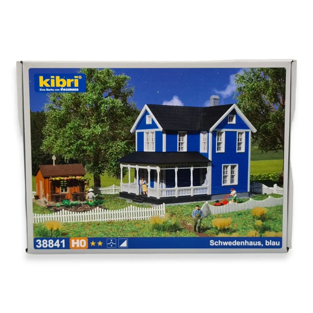 Maison Suédoise miniature KIBRI 38841 - HO 1:87 - 5