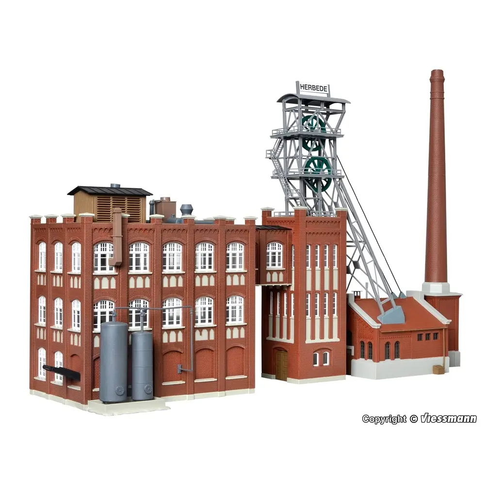 Usine Minière Herbede - KIBRI 39846 Motorisée - HO 1/87 - 600x160x370MM - 2