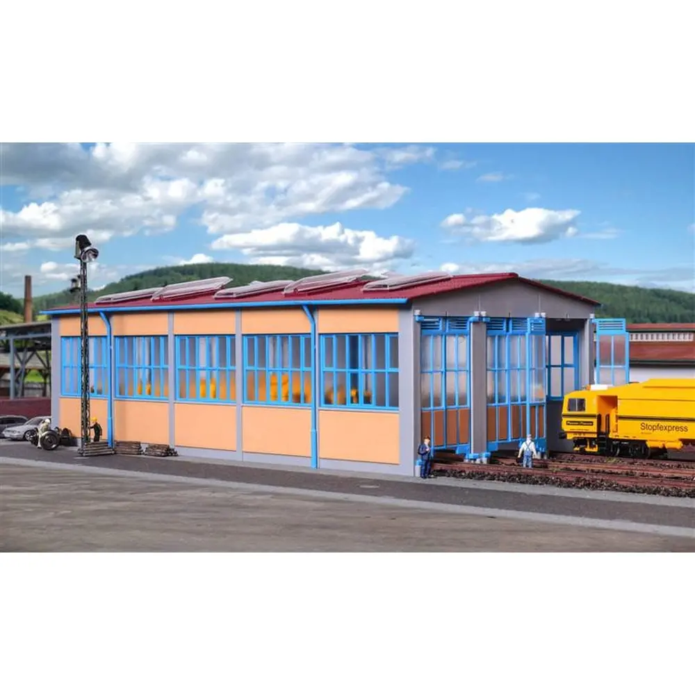 Remise pour 3 locomotives KIBRI 39450 - HO 1/87 - 345 x 200 x 115 mm - 2