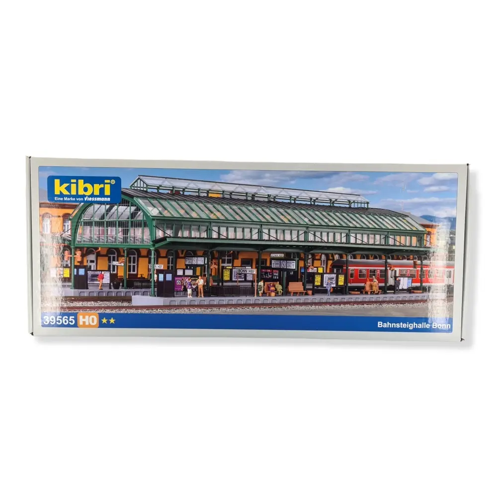 Quai de gare "Bonn" KIBRI 39565 - HO 1/87 - 440x223x135 mm - 5
