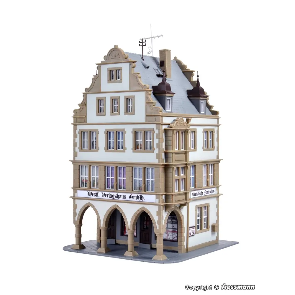 Maison d'édition westphalienne à Münster  - Kibri 38382 - HO 1/87 - 3