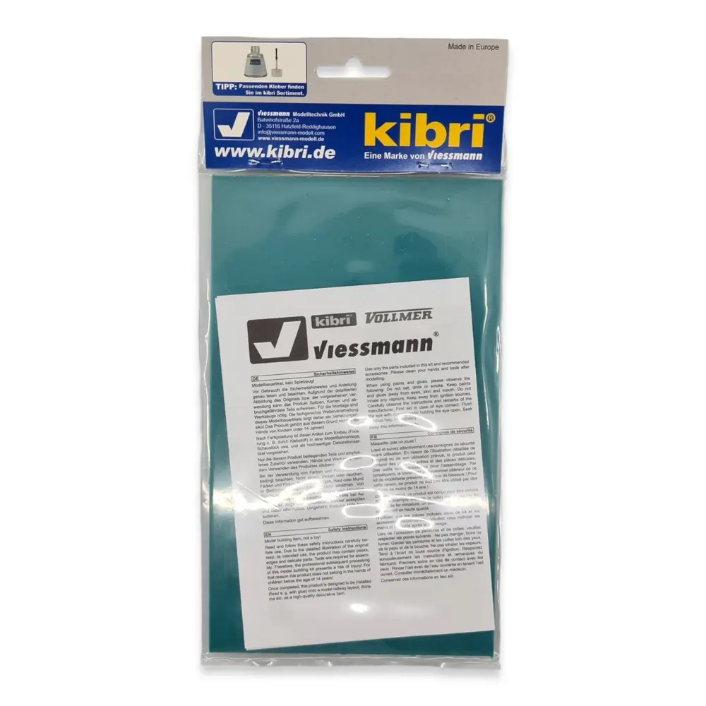 Feuille d'eau et lac Kibri 34126 - HO 1/87 - 200 x 120 mm - 2