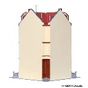 Maison d'angle HO 1/87 Kibri 39100 - 2