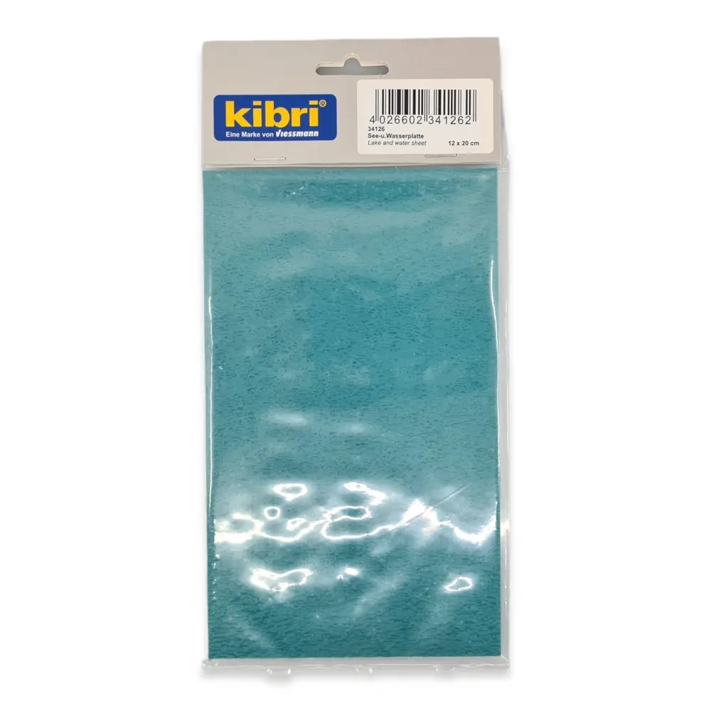 Feuille d'eau et lac Kibri 34126 - HO 1/87 - 200 x 120 mm - 3