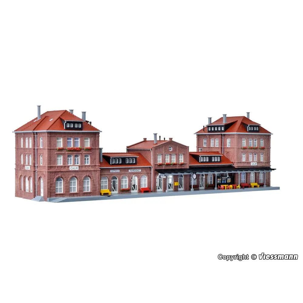 Gare de Calw KIBRI 39371 - HO 1/87 - 2