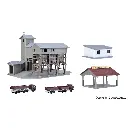 Usine de traitement de gravier - Z 1/220 - Kibri 36603  - 2