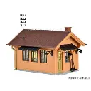 Une maison de gardien éclairée - 85x65x68 mm KIBRI 39309 - HO 1/87 - 2