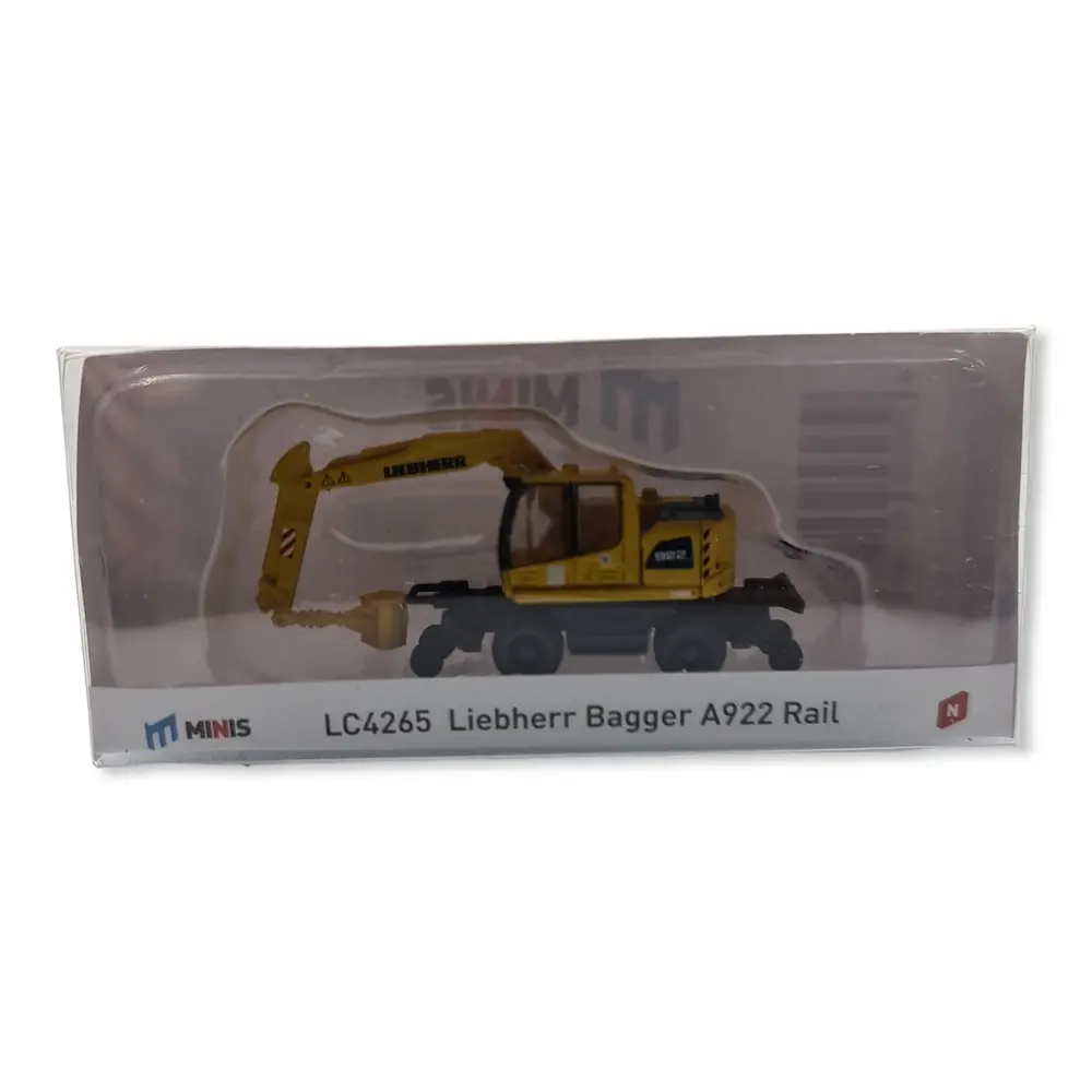 Pelleteuse Liebherr bidirectionnelle ferroviaire LEMKE LC4265 - N 1/160 - 3