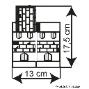 Maison de ville avec extension d'usine KIBRI 38389 - HO 1/87 - 4