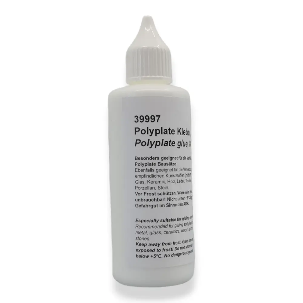  Colle Polyplate - Kibri 39997- Toutes échelles - 80ml - 2