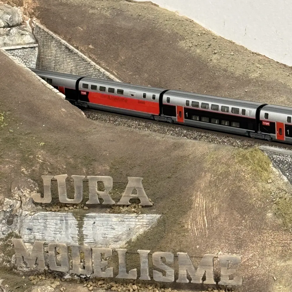 TGV Duplex Lyria 10 éléments - Kato 101762 - N 1/160 - SNCF - Ep VI - Analogique - 2R - 7