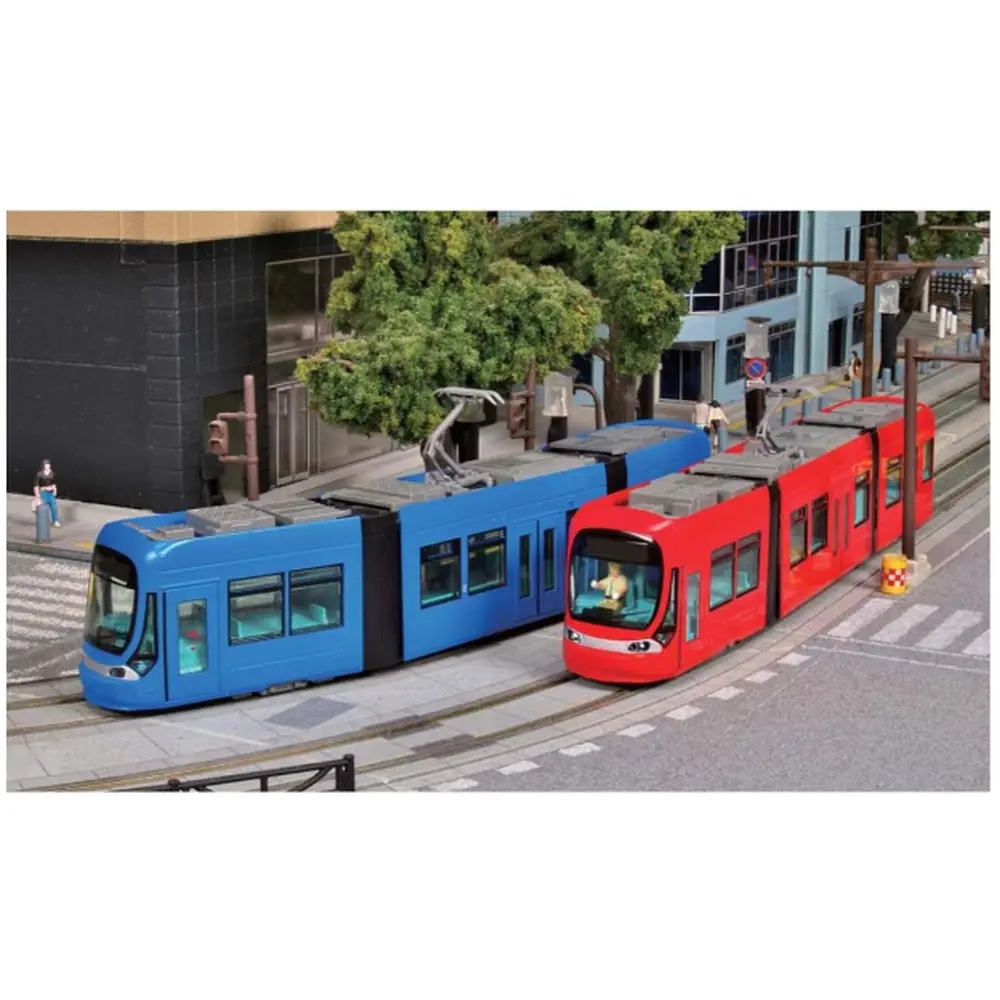 Tramway bleu - Kato K14-805-1 - N 1/160 - 2R - 2