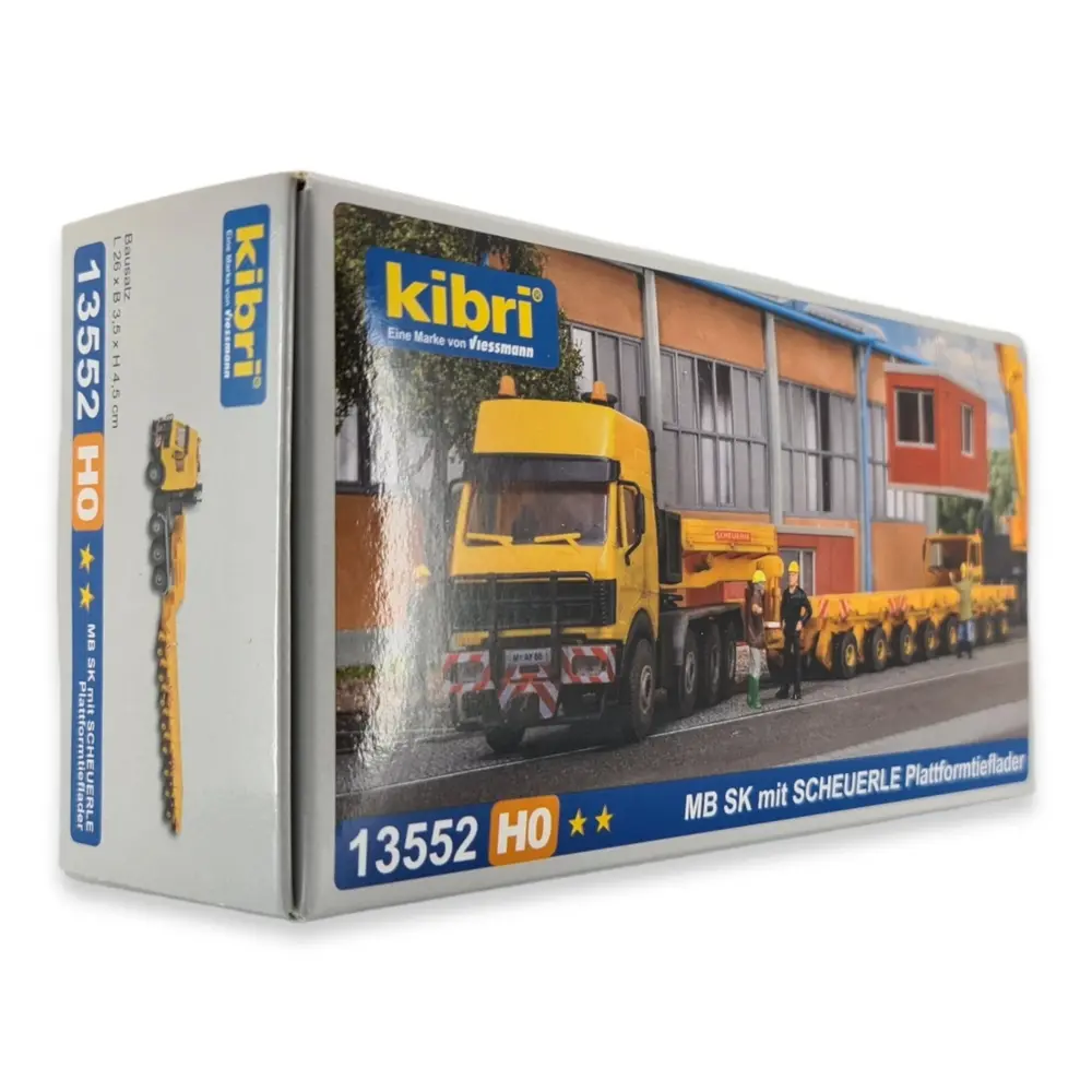 Camion Mercedes Benz SK Kibri 13552 - HO : 1/87 - Travaux - 4