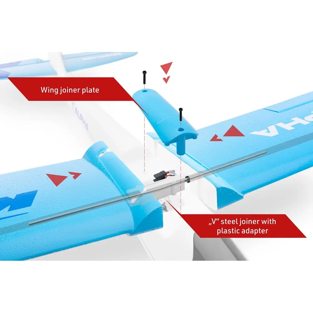 Alpha 1500V2 RTF(M2) - blue - Kavan KAV02.8075M2 - 8