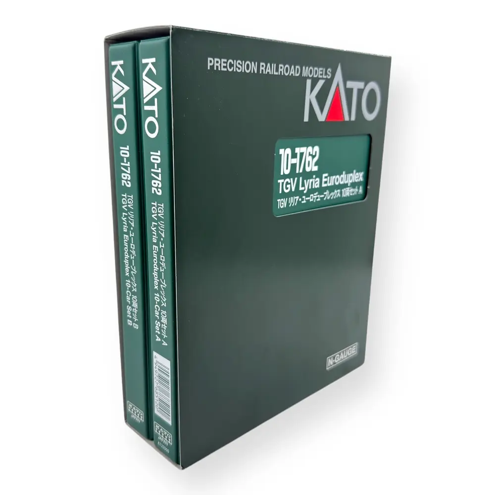 TGV Duplex Lyria 10 éléments - Kato 101762 - N 1/160 - SNCF - Ep VI - Analogique - 2R - 2