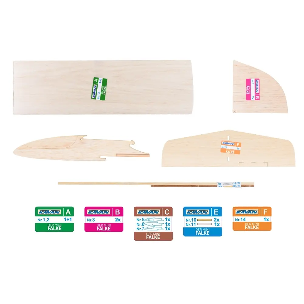 Mini planeur à lancement manuel Falke - Kavan KAV02.4315 - 4