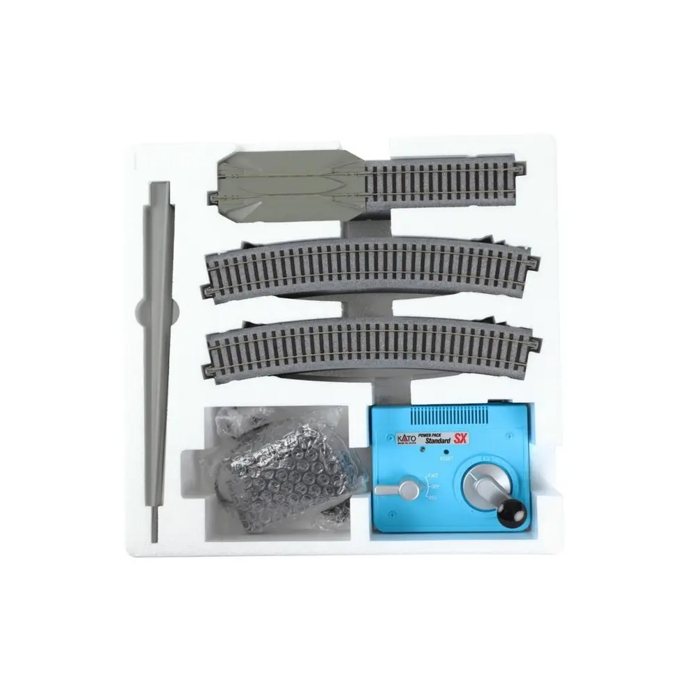 Coffret maître de pistes sans fin Unitrack (HM1) R670 - Kato 3-105 - HO 1/87 - 2