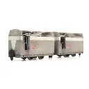 Wagons de voyageurs du chemin de fer minier - Artitec 387.373 - HO 1/87 - 4