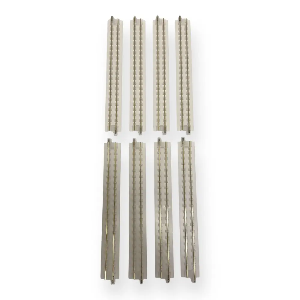 8 rails droits d'exposition - Kato 20-016A - N 1/160 - 2