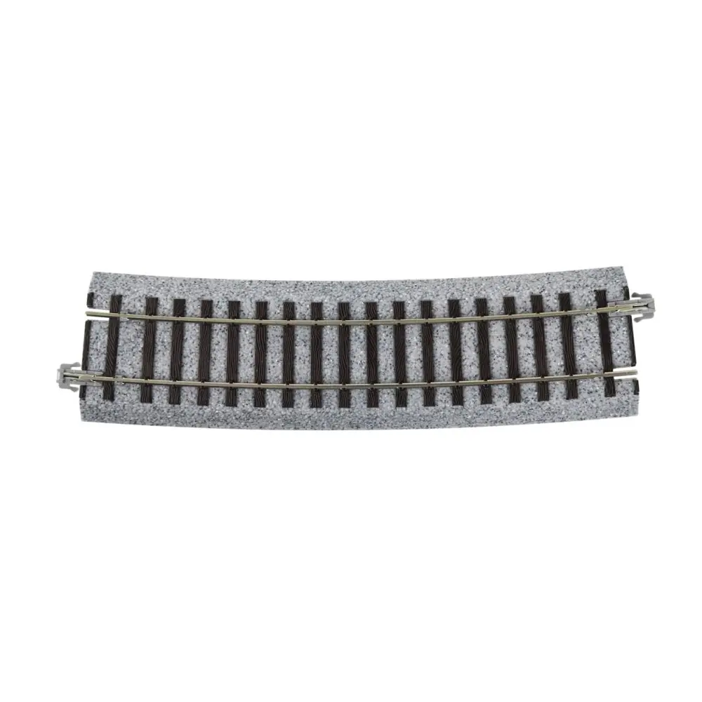 2 rails incurvés Unitrack (R867-10) 10 degrés - Kato 2-290 - HO 1/87 - 2
