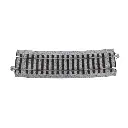 2 rails incurvés Unitrack (R867-10) 10 degrés - Kato 2-290 - HO 1/87 - 2