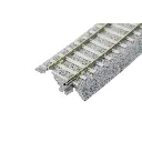 2 rails courbes Unitrack (R790-PCAL/R790-PCAR) CS - Kato 2-252 - HO 1/87 - 3
