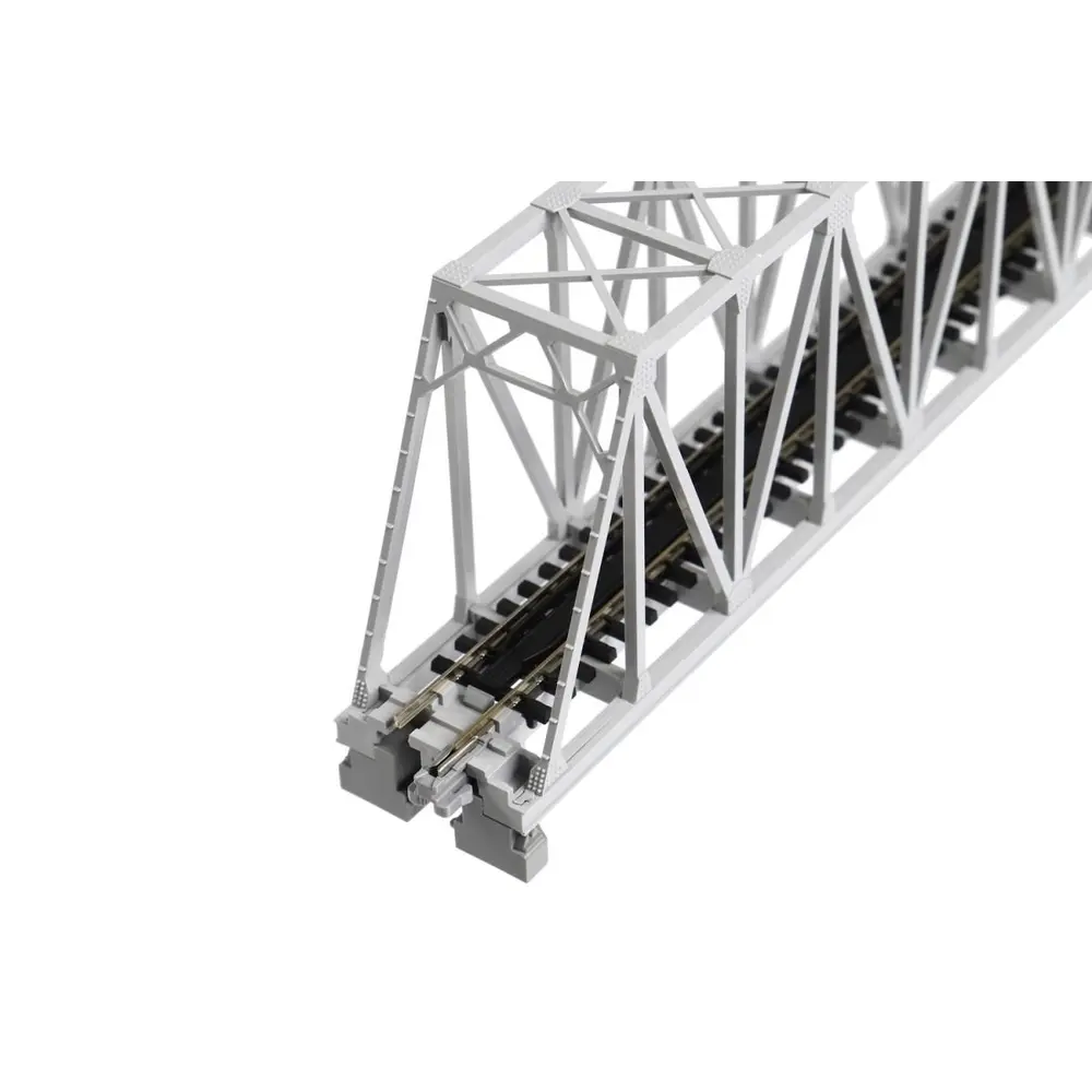 Pont à poutres en treillis droit Unitrack (S248T) gris 248 mm - Kato K20-432 - N  - 2