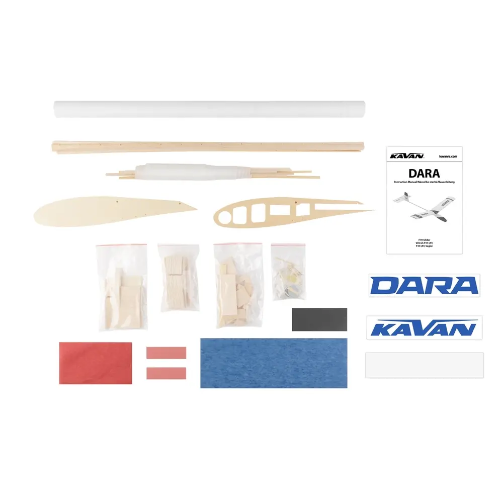 Kit planeur DARA A1 (F1H) - Kavan KAV8047 - 6